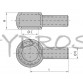 Banjotoru 12mm, L38, 3/8" pilt 1
