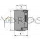 Tagasivoolufilter spin-on, 1,1/4" pilt 1